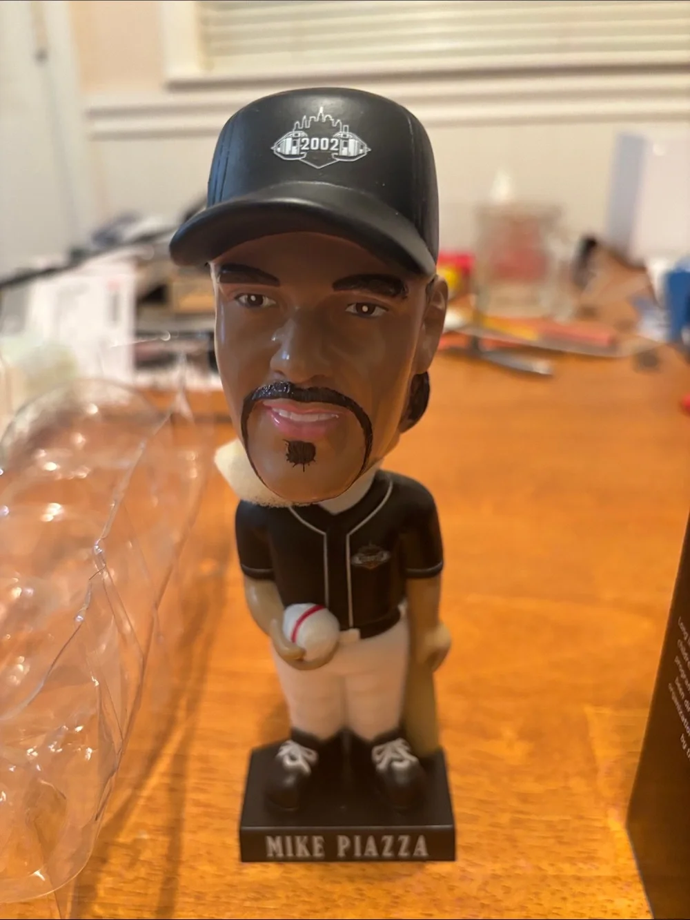 New Vintage 2002 Mike Piazza New York Yankees Subway Series Bobble Head MLB